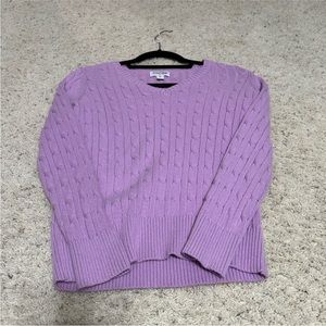St John’s Bay Purple Sweater
